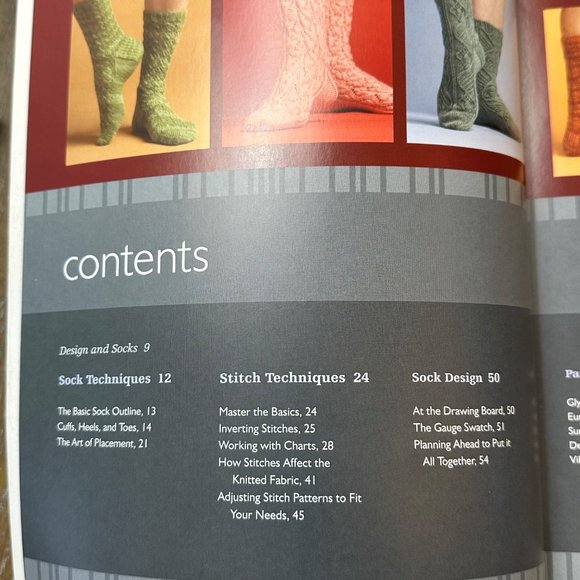 Sock Innovation Book of 20+ Knitting Patterns - Picture 12 of 12